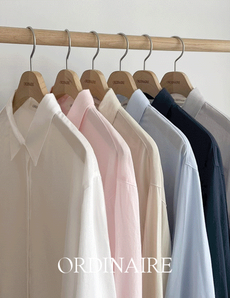 [ordinaire] 썸머 니스 셔츠 (6color/라이트베이지,스카이제외 단독주문시당일발송) (장마룩, 살안타템 추천)